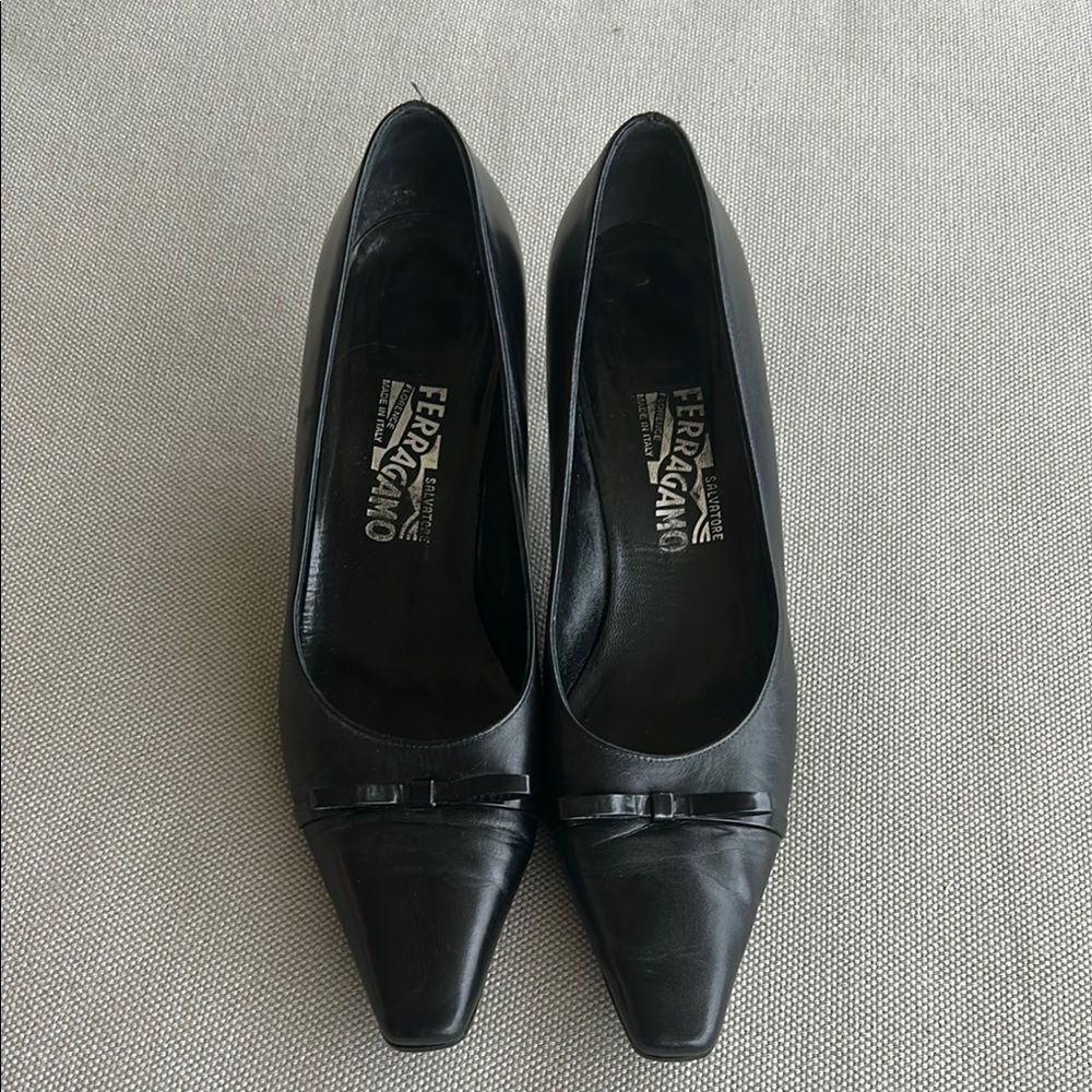 Salvatore Ferragamo Black Heels